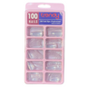 Trendy - 100 Nail Tips Made in Korea - Theresia Cosmetics - nail art tool - Theresia Cosmetics