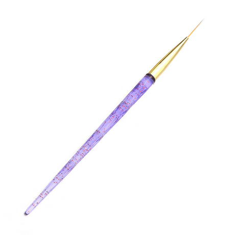 5PCS Unicorn Nail Art Brushes Crystal Sable Detailer Thin Liner Dotting Tool DIY - Theresia Cosmetics - Theresia Cosmetics
