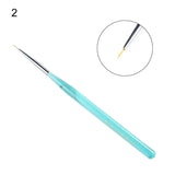 Nail Art Brush Anti-break Non-slip Nylon Soft Bristle Nail Art Tool for Manicure - Theresia Cosmetics - nail art tool - Theresia Cosmetics