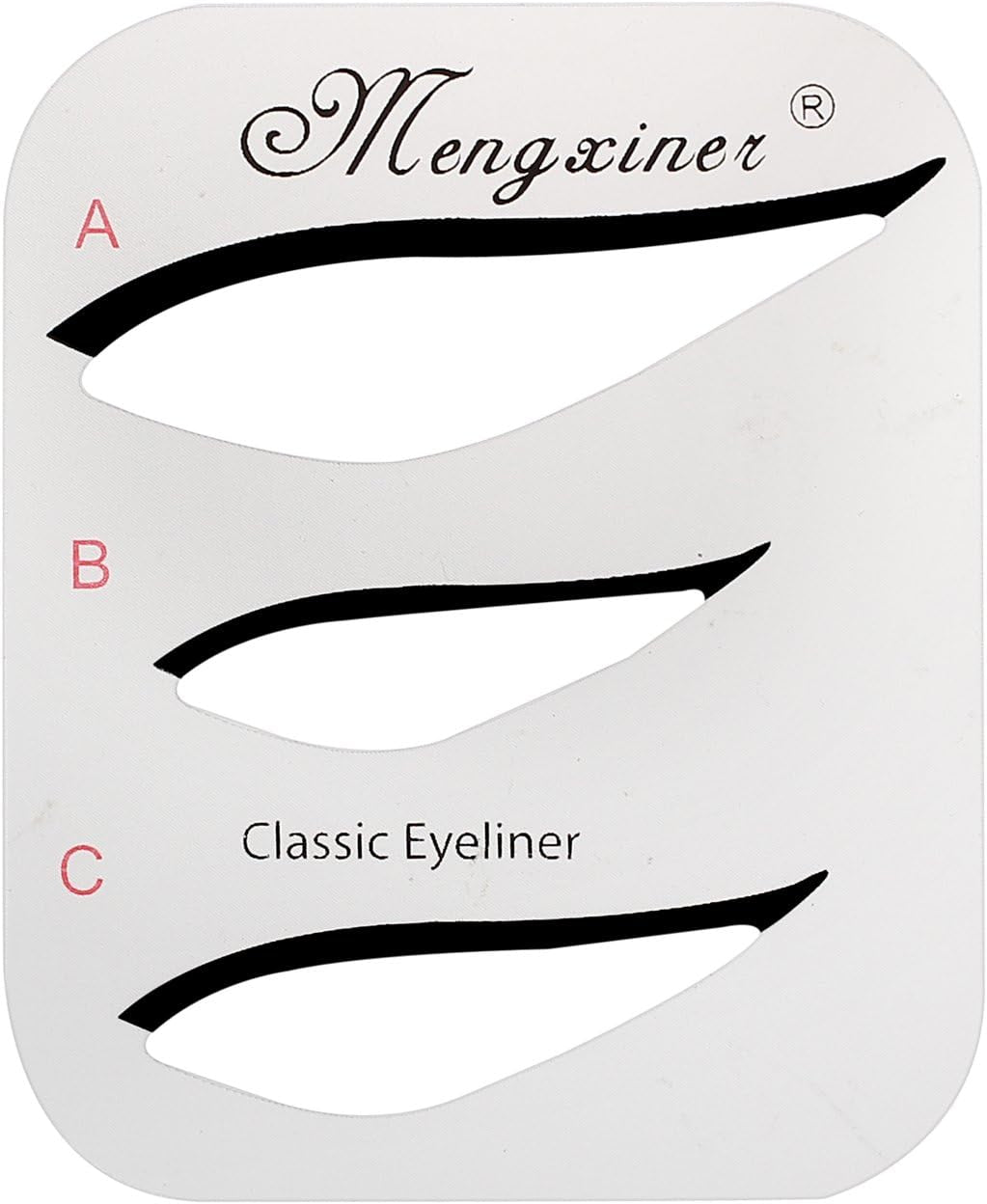 7 PCS Cat Eyeliner Stencil Template: Winged cat makeup stencils for precise and easy eyeliner shaping. - Theresia Cosmetics - Eyeliner - Theresia Cosmetics