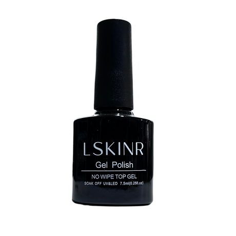 Lskinr - No Wipe Top Gel Soak off 7.5ml - Theresia Cosmetics - top coat - Theresia Cosmetics