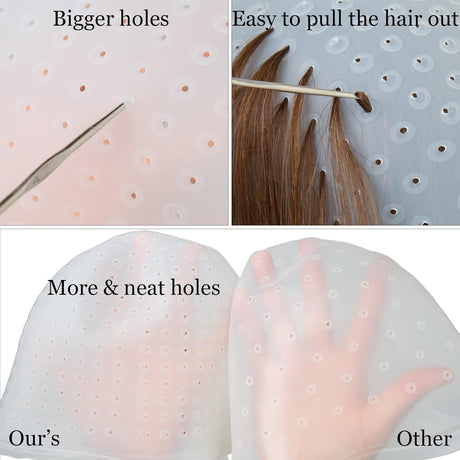 Silicone Highlight Hair Cap