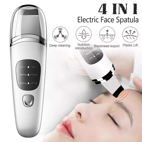 Ultrasonic Blackhead Remover for Facial Cleansing and Exfoliation - Theresia Cosmetics - skin care - Theresia Cosmetics