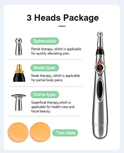 Agam W-912 Electronic Acupuncture Massage Pen: Meridian Pain Relief Energy Massager - Theresia Cosmetics - skin care - Theresia Cosmetics