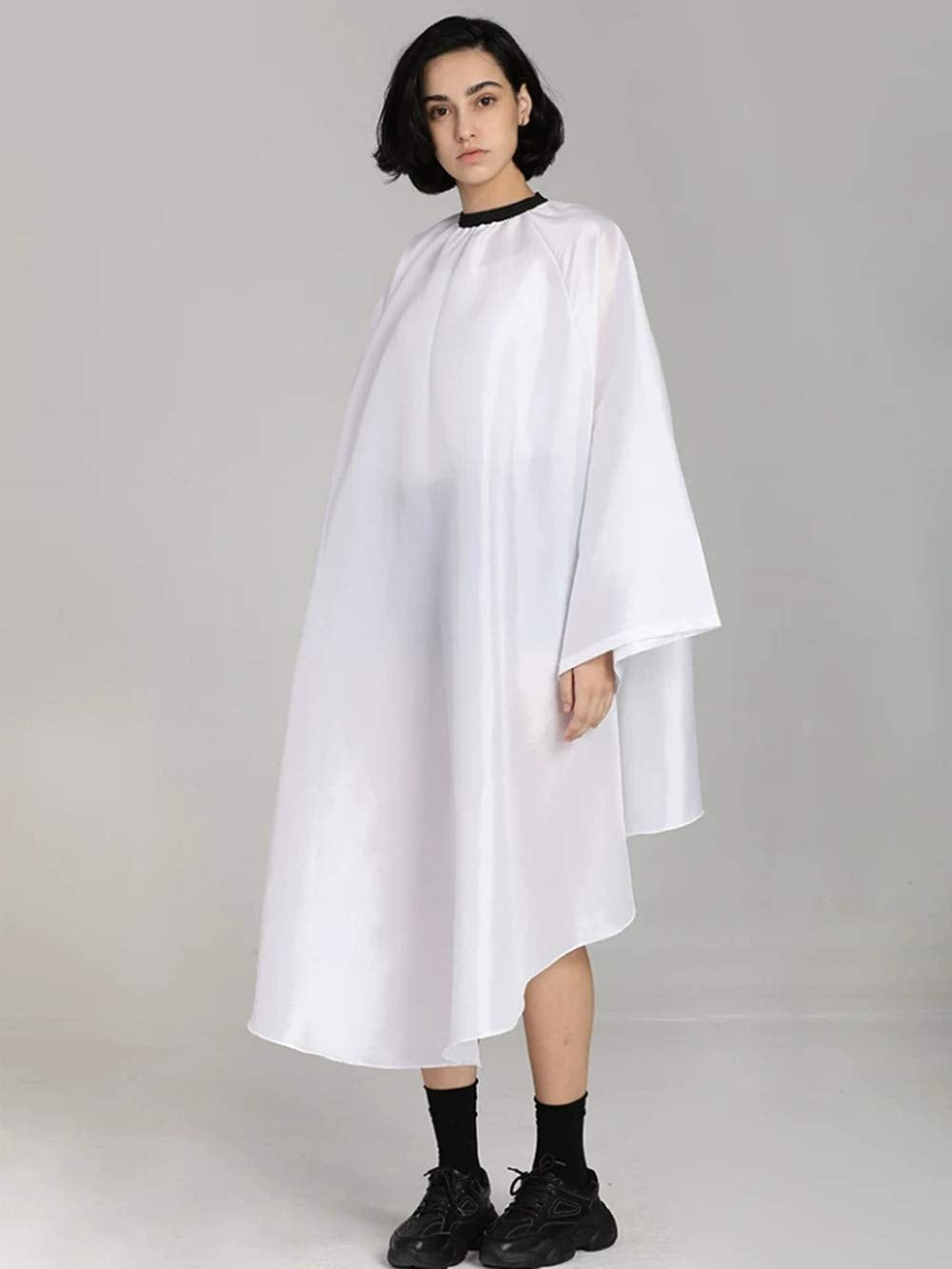 White Hairdressing Cape High Quality - Theresia Cosmetics - barber tools - Theresia Cosmetics