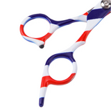 Stripes Barber Design Scissors - 6” - Theresia Cosmetics - Scissors - Theresia Cosmetics