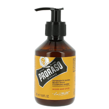 Proraso Beard Shampoo Wood & Spice 200ml - Theresia Cosmetics - men care - Theresia Cosmetics