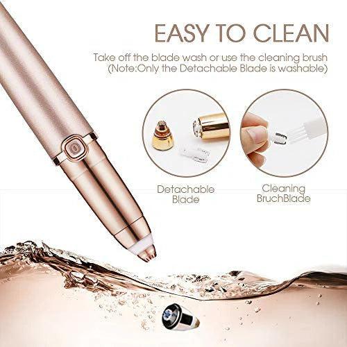 Hair Cleaning Golden Perfect Eyebrow Trimmer, For Professional - Theresia Cosmetics - eyebrows - Theresia Cosmetics