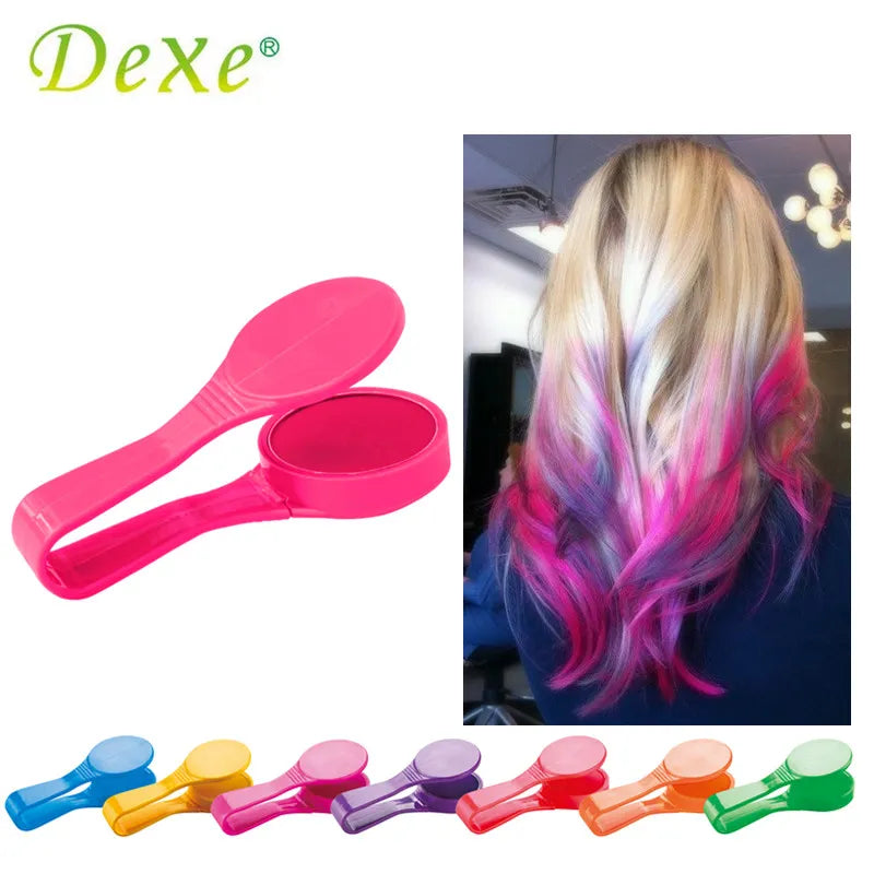 Dexe Temporary HairColor Chalk Powder - Theresia Cosmetics - haircolor - Theresia Cosmetics