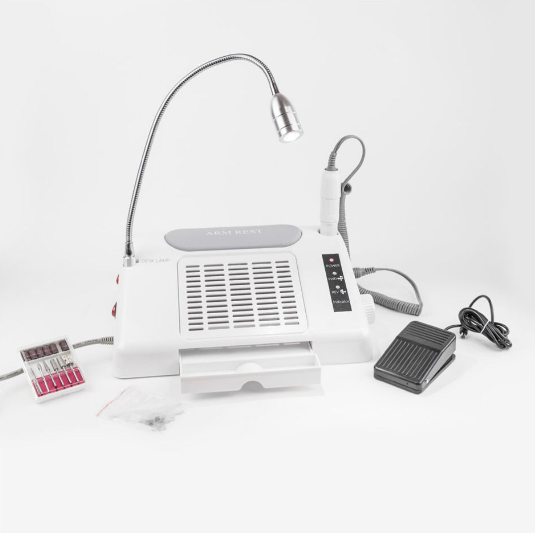 Salon Expert Nailcraft 3-in-1 Nail Machine Kit White – Theresia