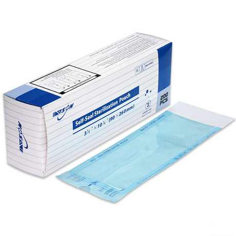 Sterilization Pouch Self Sealing 90mm x 260mm MDSON - Sterilization - Theresia Cosmetics - nail care - Theresia Cosmetics