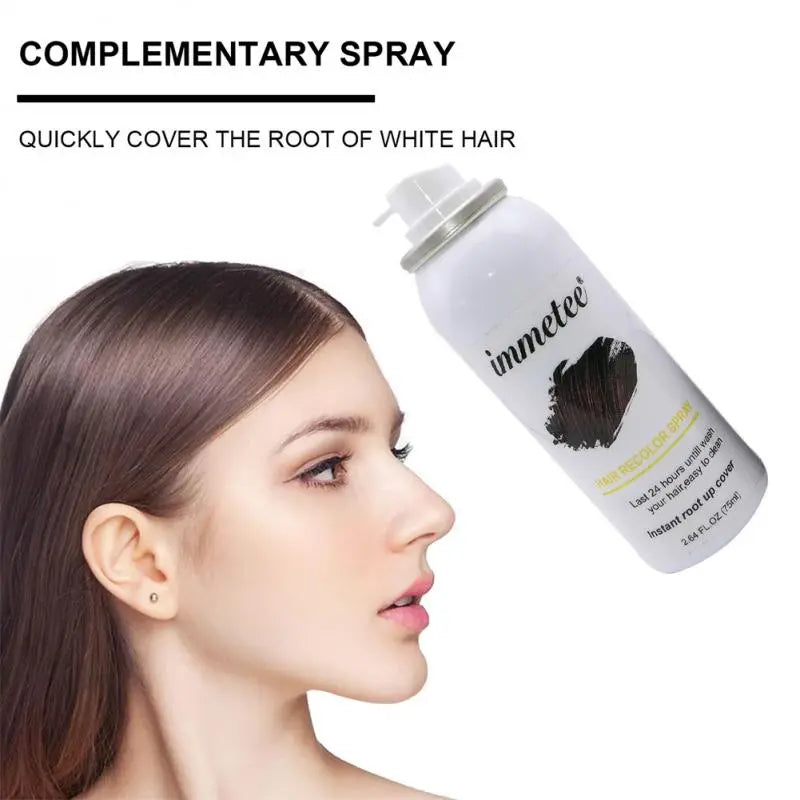 Immetee Disposable Hair Dye Spray - Long Lasting - Theresia Cosmetics - hair dye spray - Theresia Cosmetics