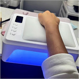 2 in 1 Led/Uv Lamp + Hand Pillow - Theresia Cosmetics - nail care - Theresia Cosmetics