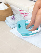 The Fold Flat Heated Foot Spa - Theresia Cosmetics - foot care - Theresia Cosmetics