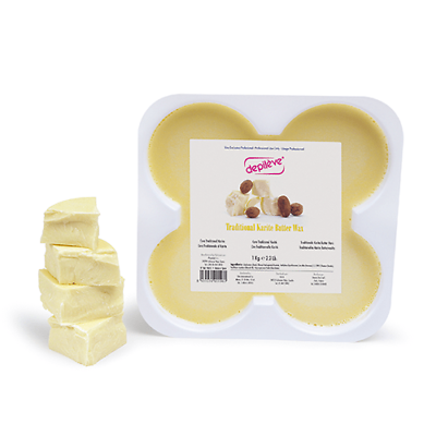 Depileve Traditional Karite Butter Wax 1kg - Theresia Cosmetics - waxing - Theresia Cosmetics