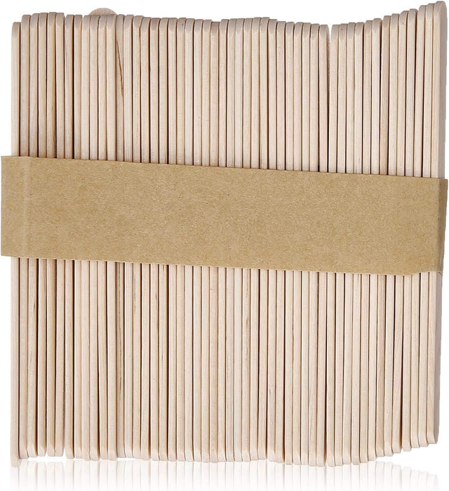 Wooden Tongue Depressor 100 pcs Waxing Spatula - Theresia Cosmetics - waxing - Theresia Cosmetics