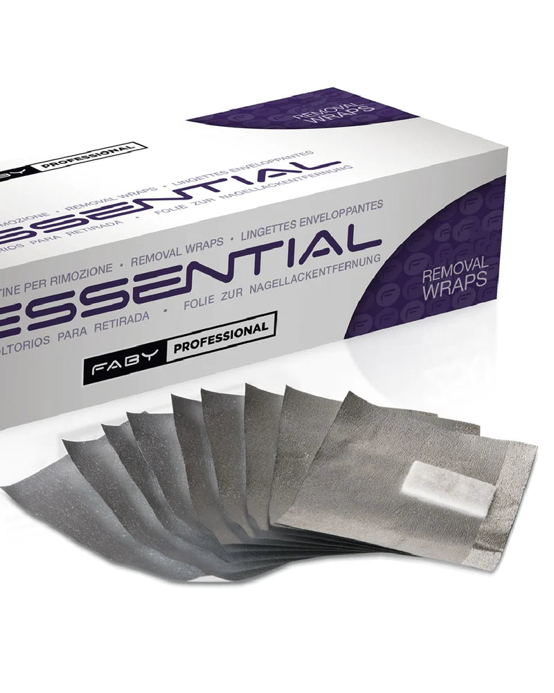 Faby Essential Removal Wraps (250pcs) - Theresia Cosmetics - nail care - Theresia Cosmetics