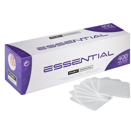 Faby Essential Nail Wipes (400pcs) - Theresia Cosmetics - nail remover - Theresia Cosmetics