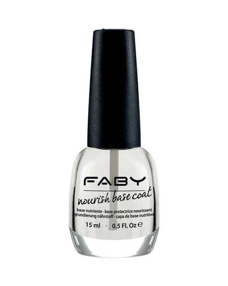 Faby Nourish Base Coat 15ml - Theresia Cosmetics - nail care - Theresia Cosmetics