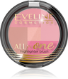 Eveline All in One Highlighter Blush - Theresia Cosmetics - Makeup - Theresia Cosmetics