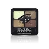 Eveline QUATTRO Eyeshadows - Theresia Cosmetics - Makeup - Theresia Cosmetics