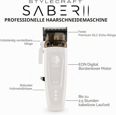 Stylecraft Saber 2.0 White Clipper
