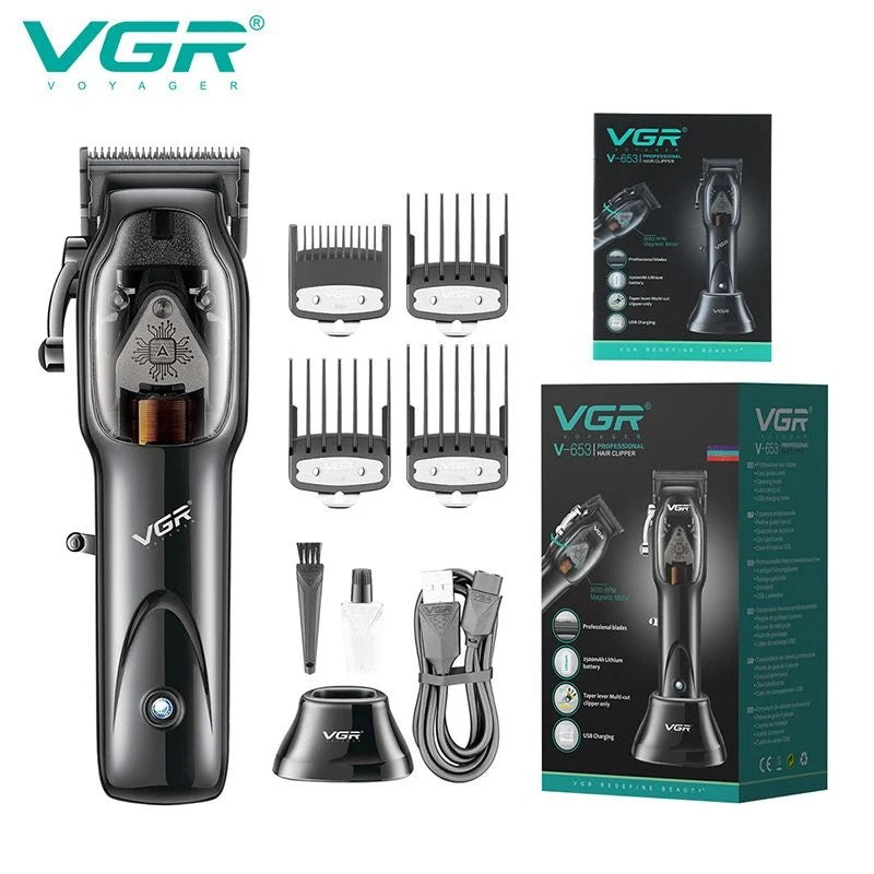 VGR 653 Professional Hair Clipper for Men, 9000RPM