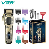 VGR V-027 Professional Hair Clipper, Salon Series with 7000 RPM Brushless Motor