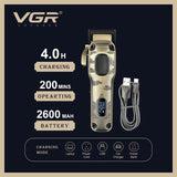 VGR V-027 Professional Hair Clipper, Salon Series with 7000 RPM Brushless Motor