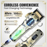 VGR V-027 Professional Hair Clipper, Salon Series with 7000 RPM Brushless Motor