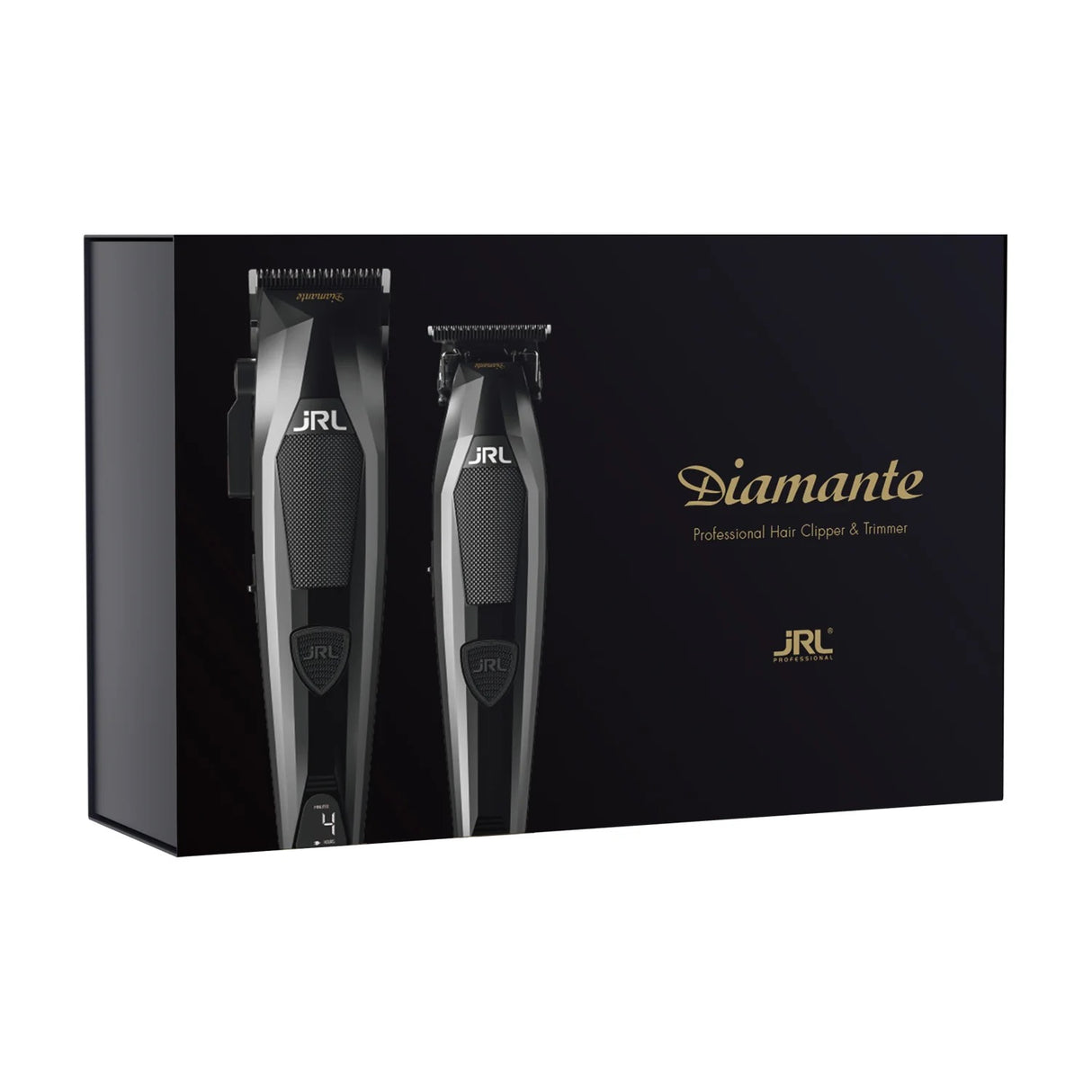 JRL Diamante Collection: Clipper + Trimmer Set Black