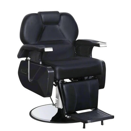 Black Wide Professional Barber chair X305