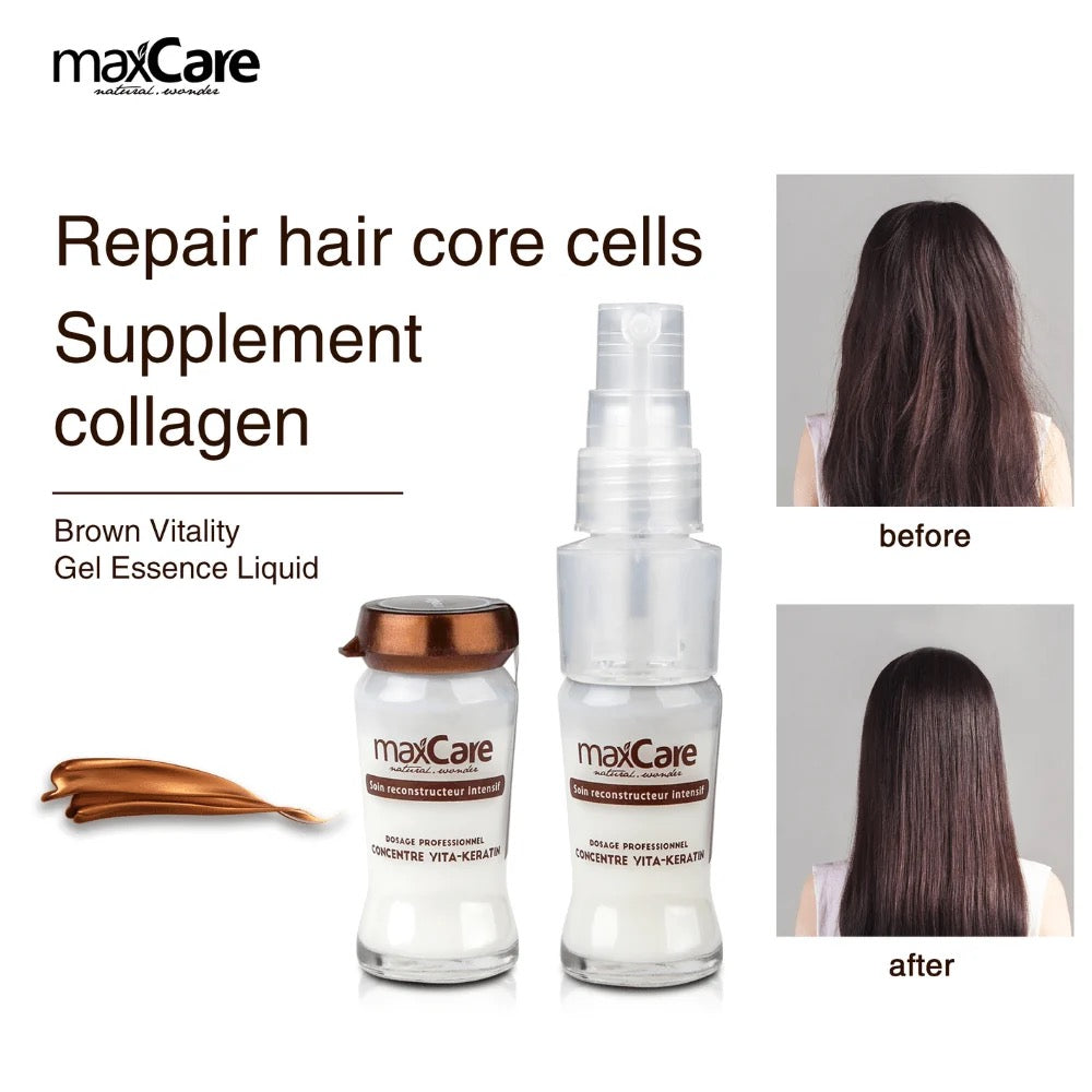 Maxcare Natural Herbal Concentre Vita-Keratin - 12ml x 15pcs