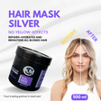 KM - Hair Professional Mask Silver No Yellow Effects - Theresia Cosmetics - Shampoo silver - Theresia Cosmetics